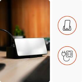 Kabel prodlužovací Huslog 15W 3xzásuvka, 2xUSB-C, 2xUSB, 1x držák na telefon černý

 obrázek produktu 4 z 9