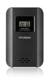 Čidlo pro meteostanice Hyundai WS SENZOR 43, k meteostanici Hyundai WS 4380 černé

 obrázek produktu 1 z 2