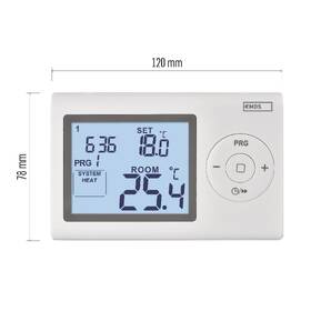 Termostat EMOS pokojový, programovatelný, drátový, P5607 

 obrázek produktu 8 z 10
