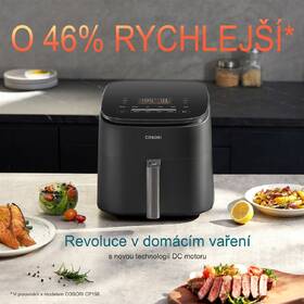 Fritéza horkovzdušná COSORI TurboBlaze Pro, 6 l černá

 obrázek produktu 11 z 19