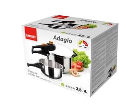 Tlakový hrnec BANQUET Adagio 3,5 + 6 l 

 obrázek produktu 2 z 9
