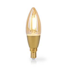Chytrá žárovka Nedis SmartLife svíčka, Wi-Fi, E14, 470 lm, 4.9 W, Teplá Bílá 

 obrázek produktu 2 z 5