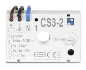 Spínač časový Elektrobock CS3-2 pod vypínač 

 obrázek produktu 1 z 5