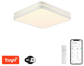 Stropní svítidlo IMMAX NEO LITE PERFECTO SMART, čtverec, 30cm, 24W, TUYA Wi-Fi bílé

 obrázek produktu 2 z 7
