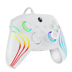 Gamepad PDP Afterglow Wave RGB Wired Controller pro Xbox One/Series bílý

 obrázek produktu 2 z 6