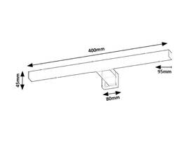 Nástěnné svítidlo Rabalux Oliro 75051, 40cm černé

 obrázek produktu 6 z 7