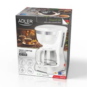 Kávovar Adler AD4381w bílý

 obrázek produktu 10 z 11