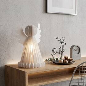 LED dekorace Solight Anděl s osvětlením, 3xAA, (37cm) bílá

 obrázek produktu 2 z 6