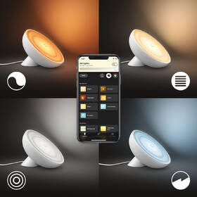 Stolní LED lampička Philips Bloom, White and Color Ambiance bílá

 obrázek produktu 5 z 7