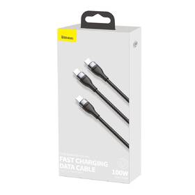 Kabel Baseus Flash Series USB-C/USB-C + USB-C 100W 1,5m černý

 obrázek produktu 7 z 7