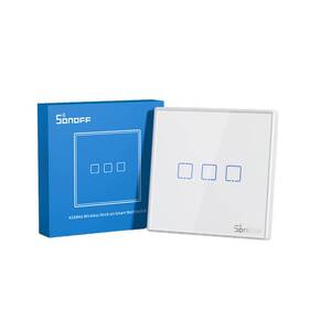 Vypínač Sonoff wireless 433MHz smart wall switch T2EU3C-RF (3-channel) 

 obrázek produktu 1 z 5