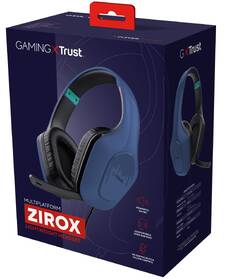 Headset Trust GXT 415B Zirox modrý

 obrázek produktu 12 z 12