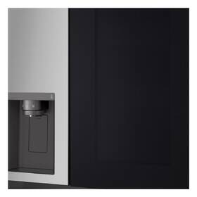 Americká lednice LG GSGV80PYLD stříbrná barva
