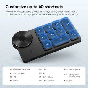 Ovladač XPPen Wireless Shortcut Remote 

 obrázek produktu 5 z 7