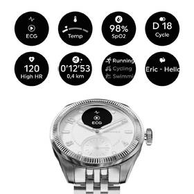 Chytré hodinky Withings Scanwatch Nova Brilliant 39 mm stříbrné

 obrázek produktu 3 z 7