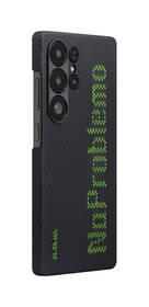 Kryt na mobil Pitaka x Aries Tactile Woven Case, NoProblemo na Samsung Galaxy S25 Ultra černý/šedý/zelený

 obrázek produktu 1 z 3