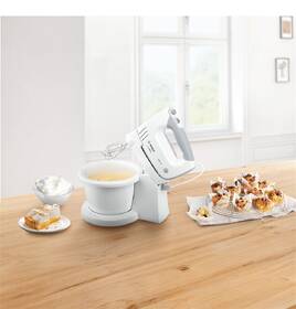 Ruční šlehač s mísou Bosch MFQ36460 bílý

 obrázek produktu 8 z 9