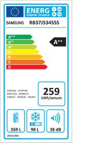 Chladnička s mrazničkou Samsung RB37J5345SS/EF Inoxlook

 obrázek produktu 1 z 8