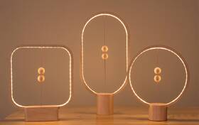 Stolní LED lampička Powercube Heng Balance Ellipse USB - Light Wood 

 obrázek produktu 7 z 7