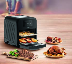 Fritéza horkovzdušná Tefal FW501815 Easy Fry Oven & Grill černá barva
