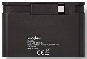 USB Hub Nedis 4v1 USB-C/1x RJ45, 3x USB-A 

 obrázek produktu 4 z 4