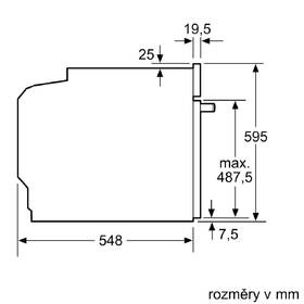Trouba Bosch HBA172EB0 černá barva
