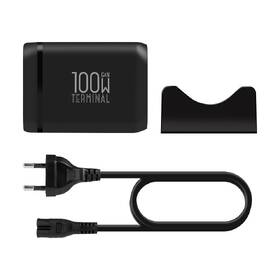 Nabíječka do sítě Obal:Me Terminal GaN 4xUSB-C/2xUSB-A, 100W černá

 obrázek produktu 3 z 6