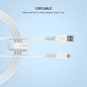Kabel FIXED USB-A/Lightning, 1,2m bílý

 obrázek produktu 4 z 5