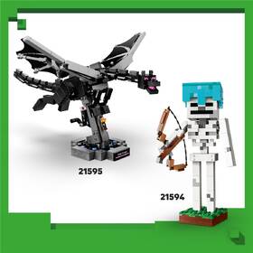 Stavebnice LEGO® Minecraft®  21595 Drak z Enderu 

 obrázek produktu 3 z 9