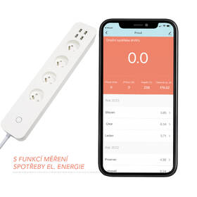 Kabel prodlužovací IMMAX NEO LITE Smart 4 x zásuvka + 4x USB, WiFi bílý

 obrázek produktu 1 z 1