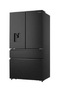 Americká lednice Hisense RF749N4SWFE černá barva
