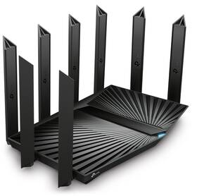 Router TP-Link Archer AX95, AX7800 Tri-Band Wi-Fi 6 černá barva
