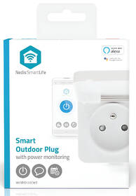Chytrá zásuvka Nedis SmartLife, měřič spotřeby, dálkově ovladatelná, Wi-Fi, IP44, 3680 W bílá

 obrázek produktu 12 z 12