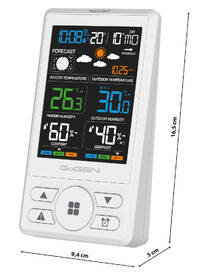 Meteorologická stanice GoGEN ME 1250 bílá

 obrázek produktu 2 z 6