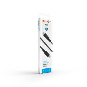 Kabel FIXED Liquid silicone USB-C/USB-C, PD, 60W, 0,3m černý

 obrázek produktu 5 z 5