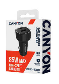 Adaptér do auta Canyon OnDrive 85 PD 83W USB-A+USB-C černý

 obrázek produktu 9 z 9