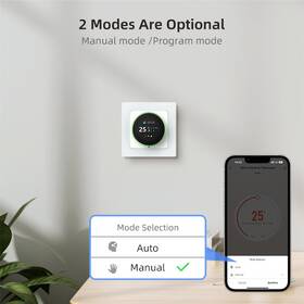Termostat IMMAX NEO LITE SMART Nexa pro elektrické podlahové topení 16A, Zigbee, TUYA černý/bílý

 obrázek produktu 11 z 13