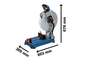 Pila na kov Bosch Professional GCD 18V-355 (bez baterie) 

 obrázek produktu 1 z 9