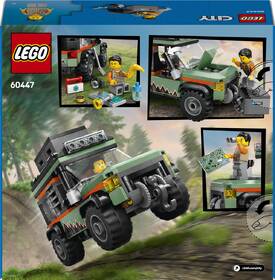 Stavebnice LEGO® City 60447 Terénní horské nákladní auto 4x4 

 obrázek produktu 9 z 9