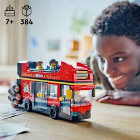 Stavebnice LEGO® City 60407 Červený dvoupodlažní vyhlídkový autobus 

 obrázek produktu 4 z 9