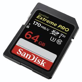 Paměťová karta SANDISK 64GB UHS-I U3 (170R/90W) 

 obrázek produktu 1 z 2