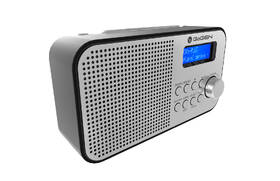 Radiopřijímač s DAB+ GoGEN DAB 300 N stříbrná barva
