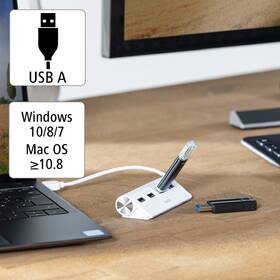 USB Hub Hama 4x USB 2.0 bílý

 obrázek produktu 5 z 5