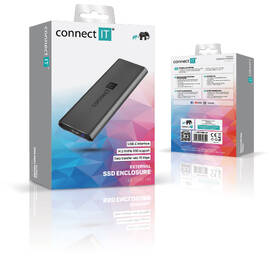 Externí rámeček Connect IT AluSafe SSD M.2 NVMe, 10 Gbps, USB-C hliník

 obrázek produktu 3 z 3