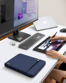 Pouzdro na notebook tomtoc Sleeve na 14" MacBook Pro modré

 obrázek produktu 8 z 9