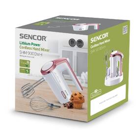 Ruční šlehač Sencor SHM 9000WH AKU 

 obrázek produktu 11 z 12
