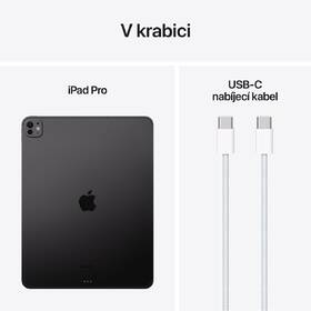 Dotykový tablet Apple iPad Pro 13" M4 WiFi + Cellular 256GB standardní sklo - Space Black 

 obrázek produktu 9 z 9