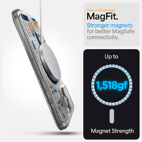 Kryt na mobil Spigen Ultra Hybrid MagSafe na Apple iPhone 16 Pro - Analogue průhledný

 obrázek produktu 10 z 11