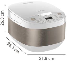 Multifunkční hrnec Tefal RK6221E1 Simplycook plus, 4 l stříbrný/bílý

 obrázek produktu 7 z 12