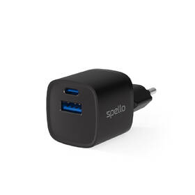 Nabíječka do sítě Spello by Epico ForceBoost GaN 20W 1x USB-A černá

 obrázek produktu 2 z 7